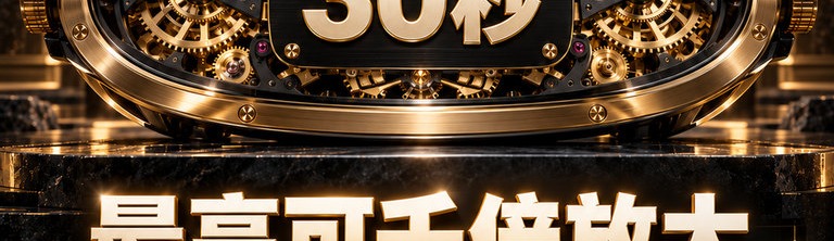 黑金白 · 镂空机芯